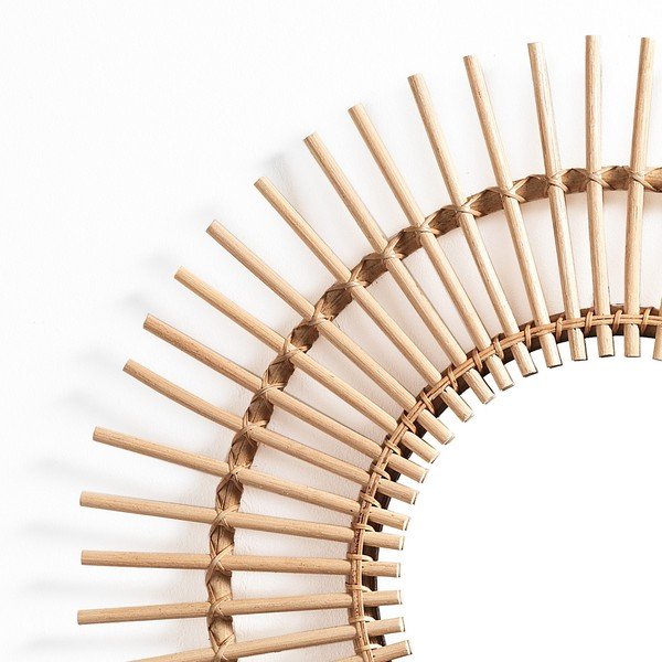 Tükör rattan kerettel ø 55 cm Rays – Tomasucci-image-1