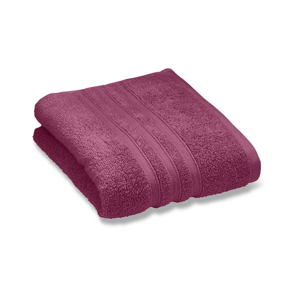 Sötét rózsaszín frottír pamut törölköző 50x85 cm Zero Twist – Catherine Lansfield