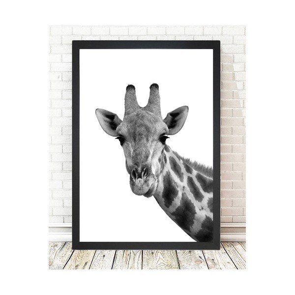 Kép 24x29 cm Giraffe – Vavien Artwork-image-1