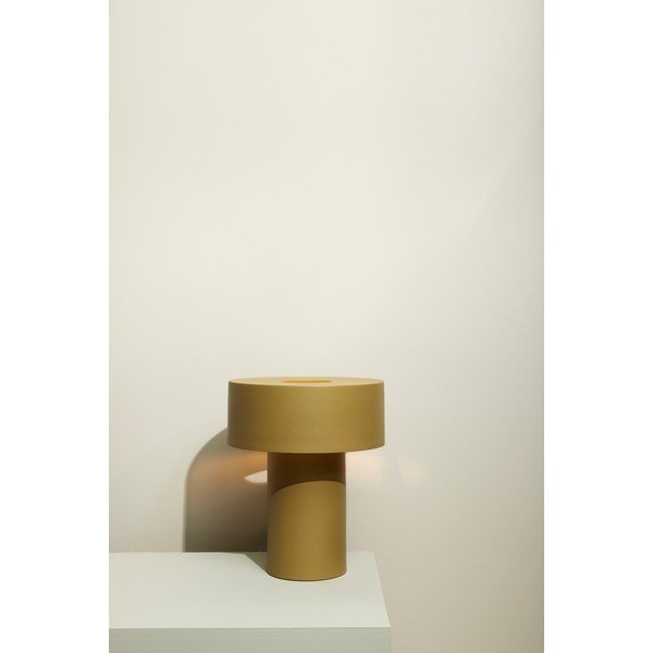 Khaki asztali lámpa (magasság 37 cm) Aki – Hübsch-image-4