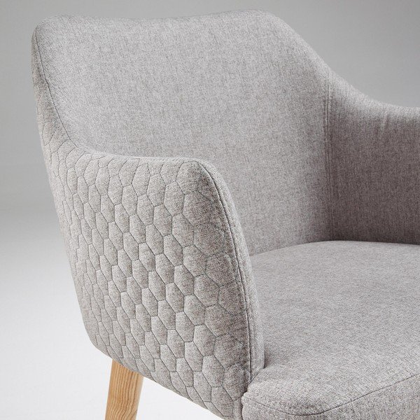 Danai világosszürke étkezőszék - Kave Home-image-1