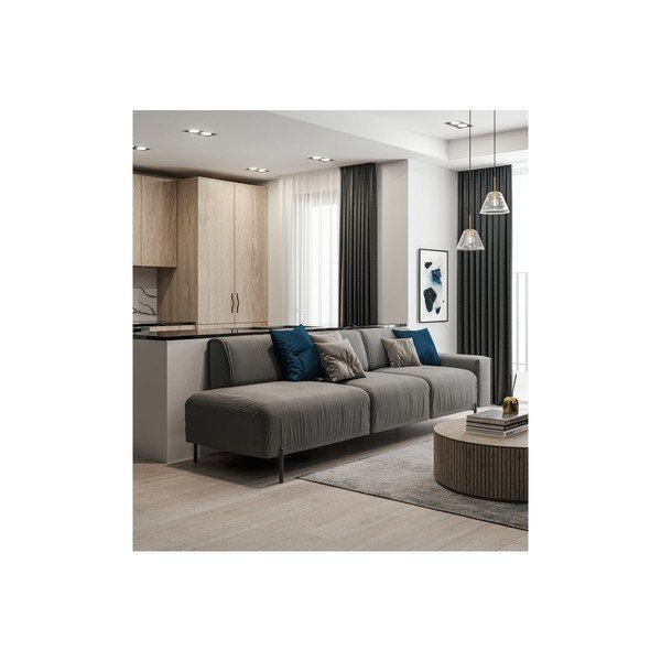 Fekete mennyezeti lámpa fém búrával 15x25,5 cm Milo – GTV-image-2