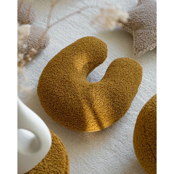 Barna buklé párna gyerek kanapéhoz U – Wigiwama-image-1