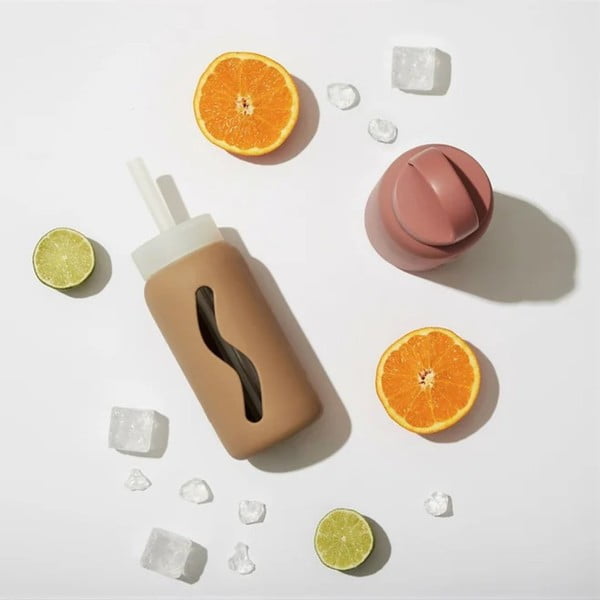 Bézs utazó ivópalack 500 ml Milk Coffee – Muuki-image-1