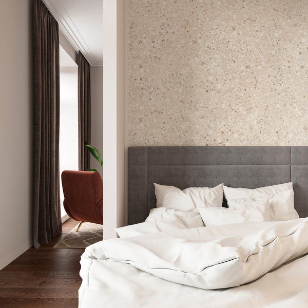 Textil akusztikus panel szett 2 db-os 60x60 cm Terrazzo – Styler-image-2