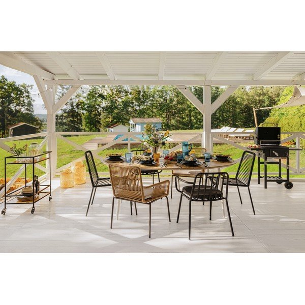 Kai fekete kerti szék - Bonami Essentials-image-1