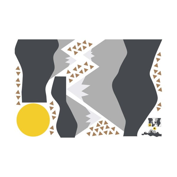 Giant Kid Sticker Scandinavian Mountains Nordika falmatrica - Ambiance-image-2