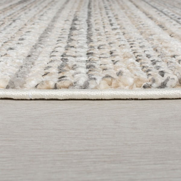 Bézs kerek szőnyeg 140x140 cm Camino – Flair Rugs-image-4