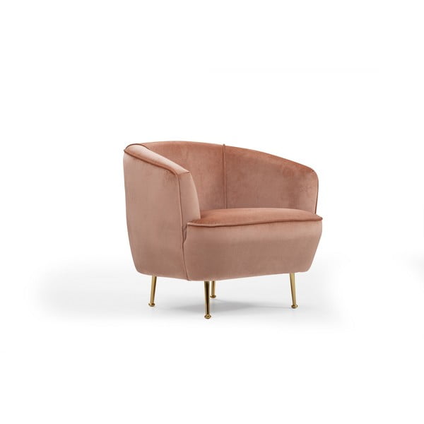 Rózsaszín fotel Piccoli – Artie