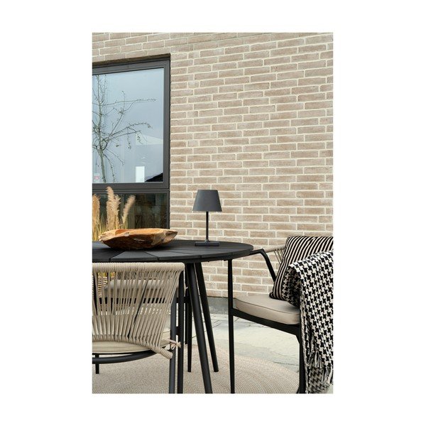 Fekete LED asztali lámpa (magasság 30 cm) Dean – House Nordic-image-2