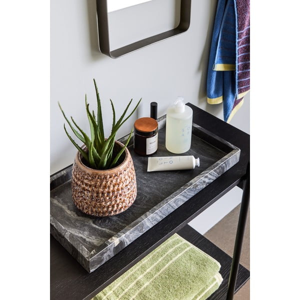 Nena 2 db fekete márvány tálca - Hübsch-image-1