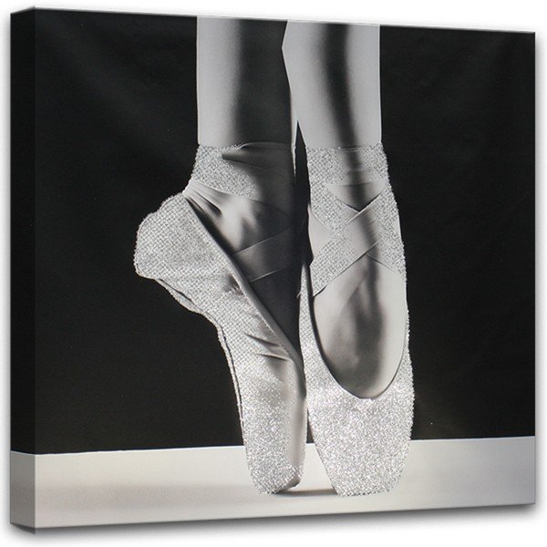 Canvas Glam Ballet Dancer fali kép, 60 x 60 cm - Styler-image-1