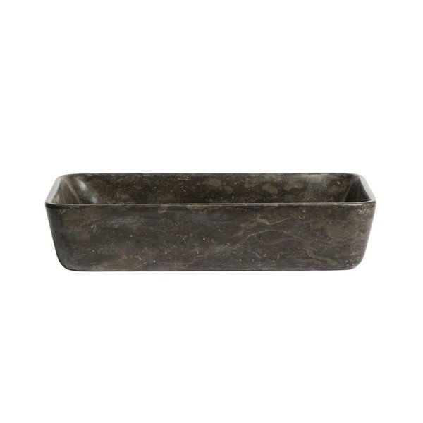 Szürke kő mosdókagyló 55x35 cm Darnen – Kave Home