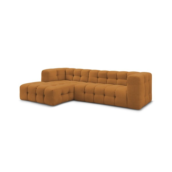 Okkersárga sarokkanapé (bal oldali) Cloud – Bobochic Paris-image-3