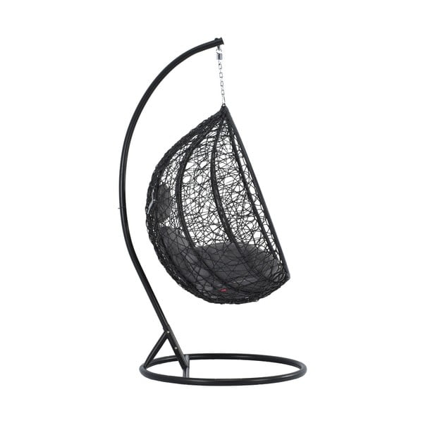 Noela sötétszürke műrattan függőfotel - Bonami Selection-image-2