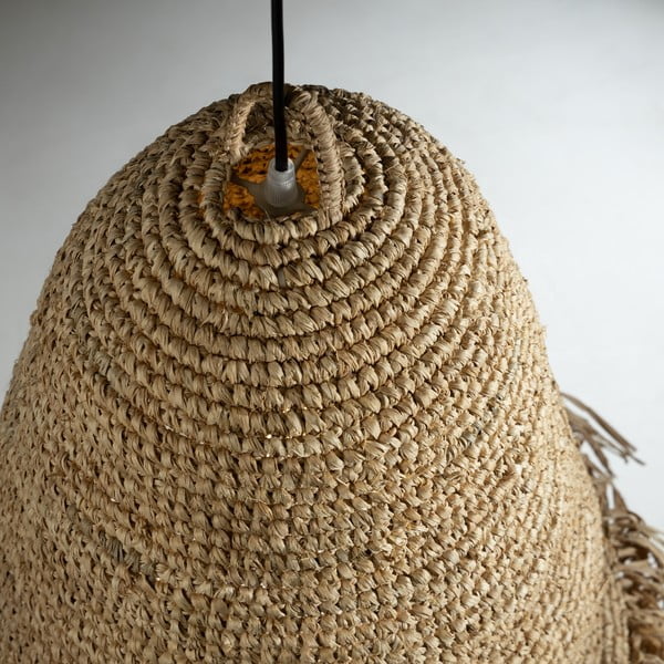 Natúr színű lámpabúra ø 42 cm Shianne – Kave Home-image-1