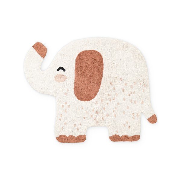 Barna-krémszínű mosható-kézi szövésű pamut gyerek szőnyeg 95x120 cm Snuggle Emmi – Hanse Home