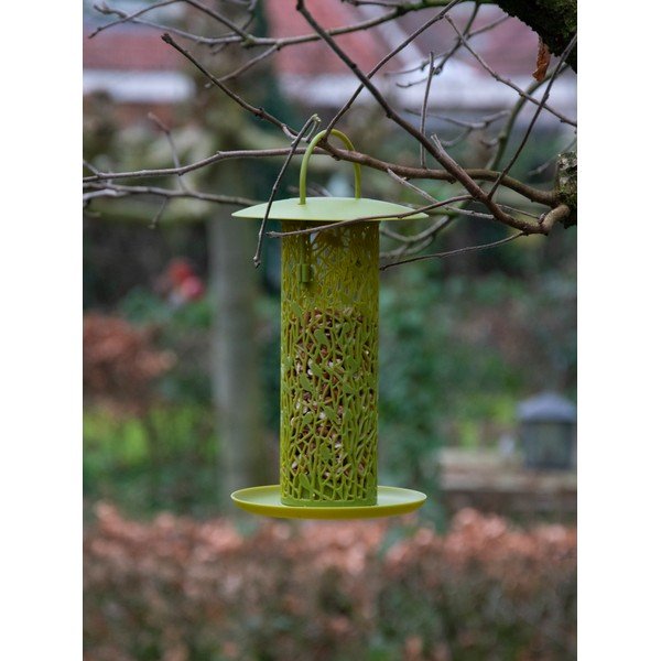 Chiff Chaff sárgászöld függő diótartó madáretető - Esschert Design-image-3