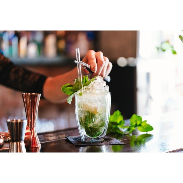 Üveg duplafalú bögre szett lattéhoz 6 db-os 350 ml – Vialli Design-image-1