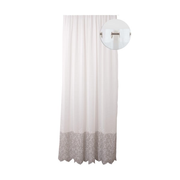 Bézs átlátszó függöny 140x260 cm Vida – Mendola Fabrics