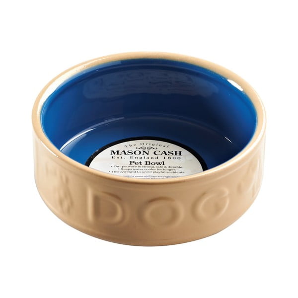Cane Blue Dog agyagkerámia kutyatál, ø 18 cm - Mason Cash-image-1