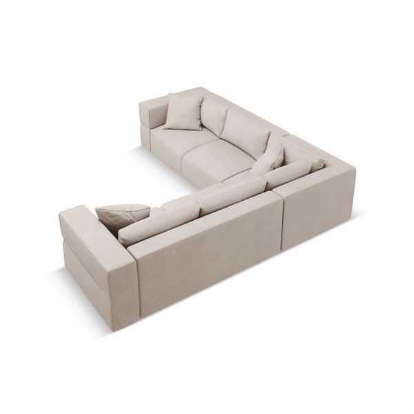 Bézs sarokkanapé (variálható) Esther – Milo Casa-image-3