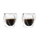 Duplafalú bögre szett cappucinóhoz, 2 db-os 250 ml Cristallo – Vialli Design