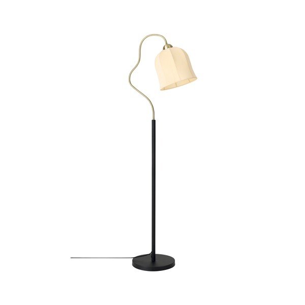 Fehér-fekete textil állólámpa (magasság 150 cm) Bell – Ellos Home-image-3