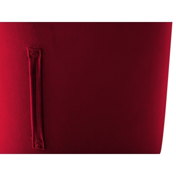 Fiore piros puff, ⌀ 40 cm - Mazzini Sofas-image-3