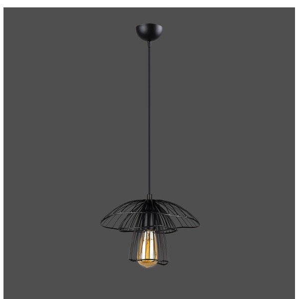 Root fekete függőlámpa, magasság 117 cm - Squid Lighting-image-1