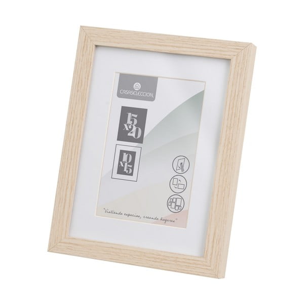 Natúr színű álló-fali képkeret 17,5x22,5 cm Sencillo – Casa Selección
