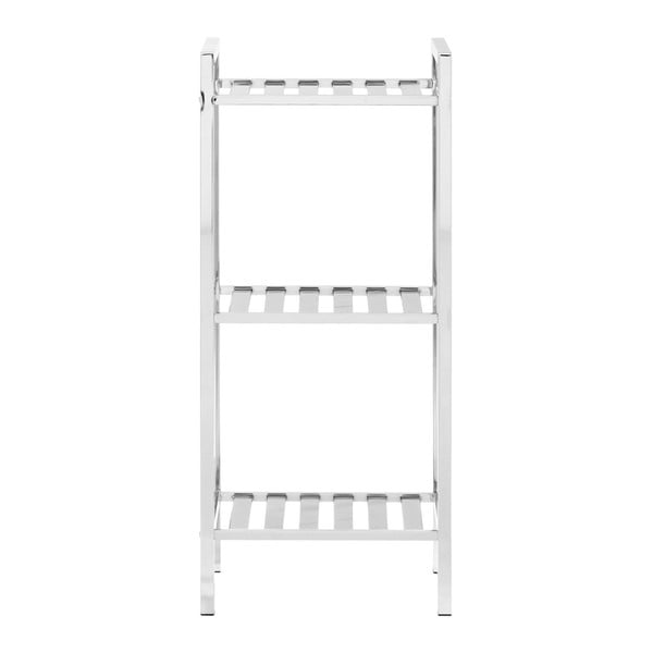 Ezüstszínű fürdőszobai polcos állvány 33x73 cm – Premier Housewares-image-1