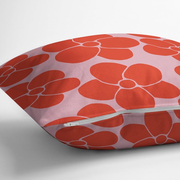 Párnahuzat 43x43 cm Poppy Fields – Mila Home-image-2