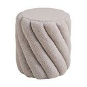 Szürke buklé puff Sana – House Nordic