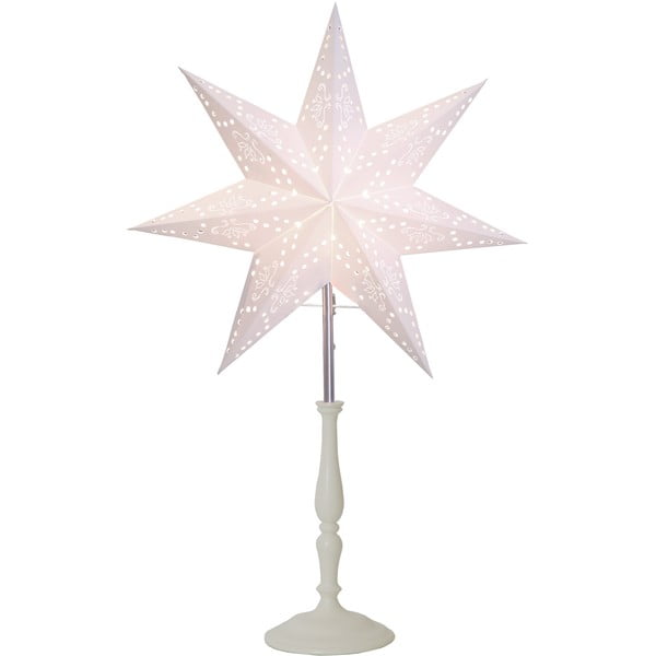 Világos rózsaszín fénydekoráció karácsonyi mintával Romantic MiniStar – Star Trading