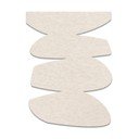 Textil akusztikus panel 88x118 cm Stone Balance – Malerifabrikken