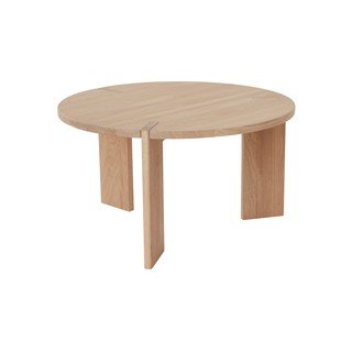 Natúr színű tölgyfa kerek dohányzóasztal ø 65 cm Oy – OYOY Living Design