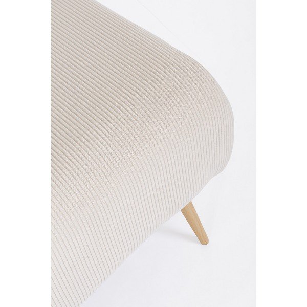 Fehér párnázott pad Olga – Bizzotto-image-1