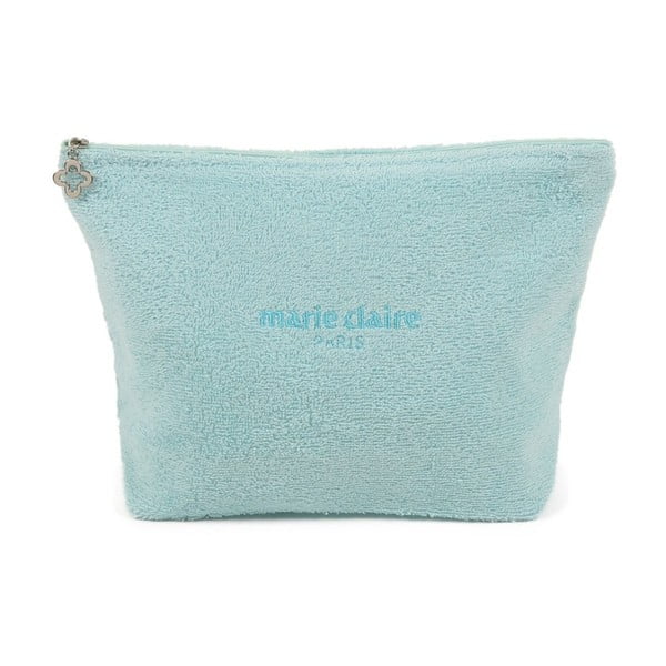 Marie Claire világoskék kozmetikai táska, hossz 22 cm