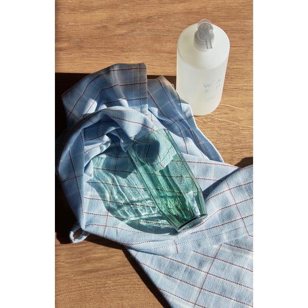 Stripe 2 db-os kék pamut konyharuha szett, 50 x 70 cm - Hübsch-image-1