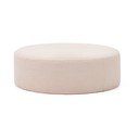 Világos rózsaszín buklé puff Kaeli – Kave Home