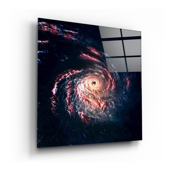 Black Hole üvegkép, 100 x 100 cm - Insigne