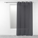 Antracitszürke fényáteresztő függöny 140x280 cm Telma – douceur d'intérieur