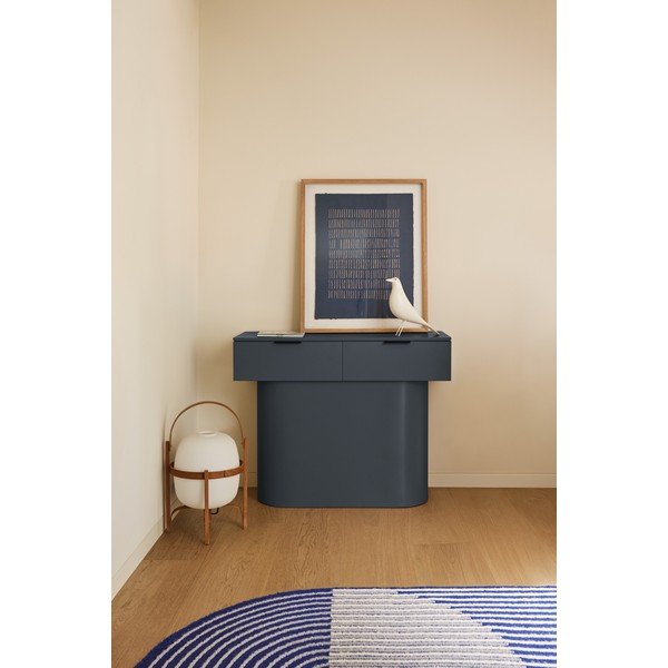 Antracitszürke konzolasztal 36x100 cm Totem – Teulat-image-1