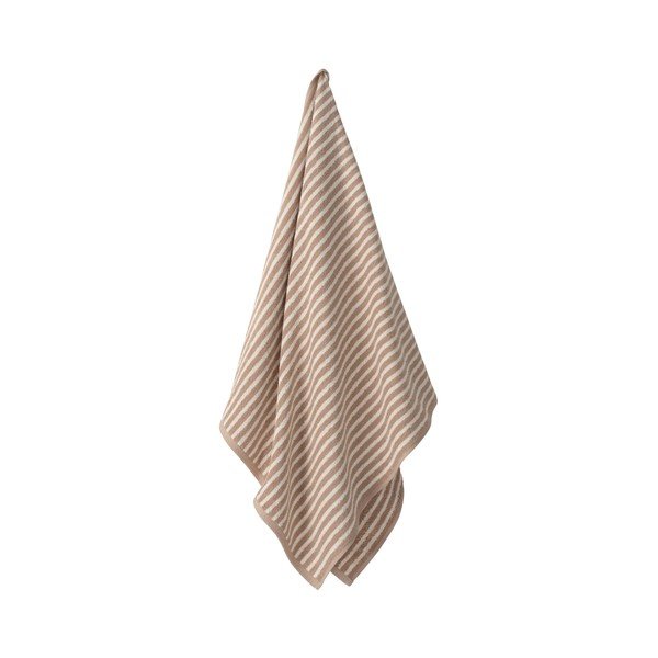 Bézs-krémszínű pamut fürdőlepedő 70x140 cm Dixie – Jotex-image-2