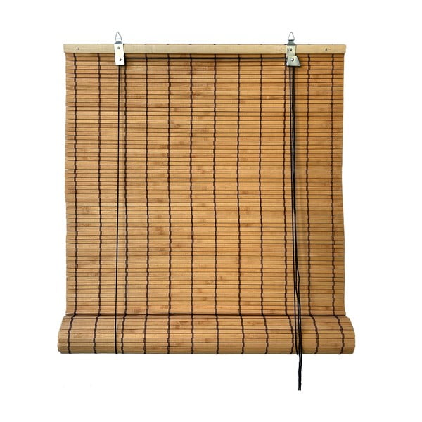 Natúr színű bambusz roló 100x160 cm Zeva – Gardinia