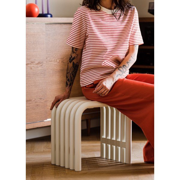 Bézs fém kerti szék Nokk – noo.ma-image-3