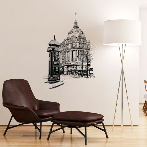 Wall Decal Paris the Racecourse falmatrica, 85 x 60 cm - Ambiance-image-1