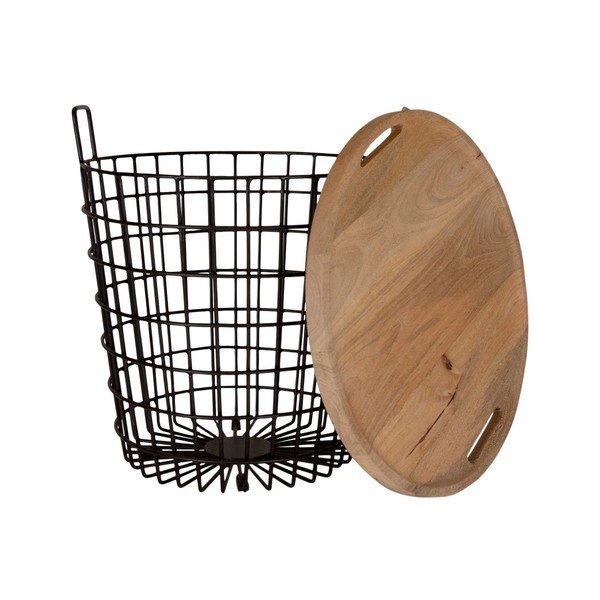 Lucille tárolóasztal, ø 55 cm - Canett-image-1