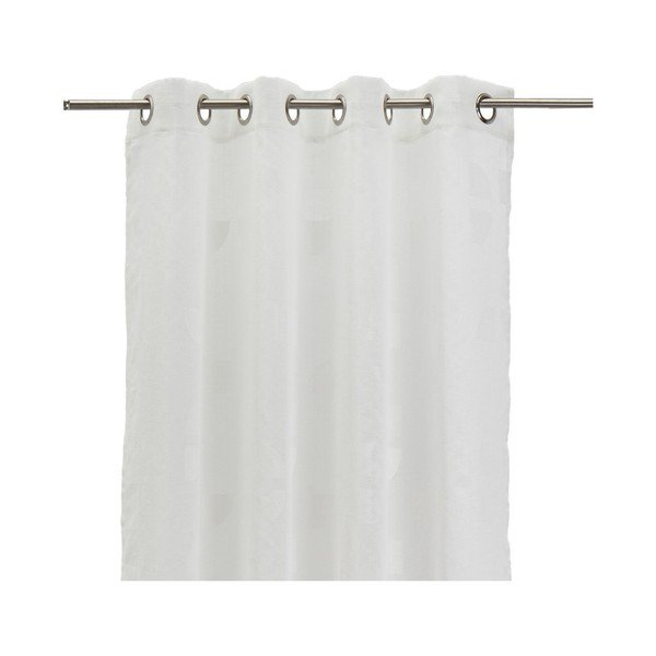Fehér jacquard függöny 140x260 cm Mid Century – Casa Selección